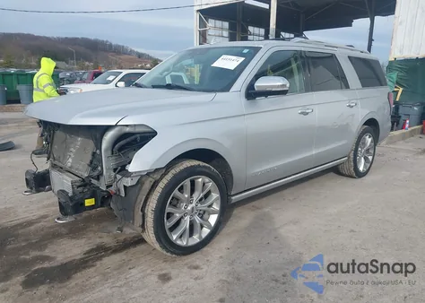 2019 Ford Expedition Max Platinum из США, поврежденный, VIN 1FMJK1MT7KEA90824